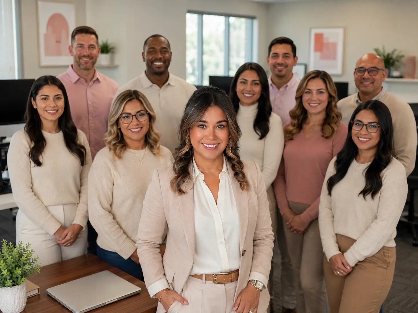 Jennifer with the Next Chapter Partners team